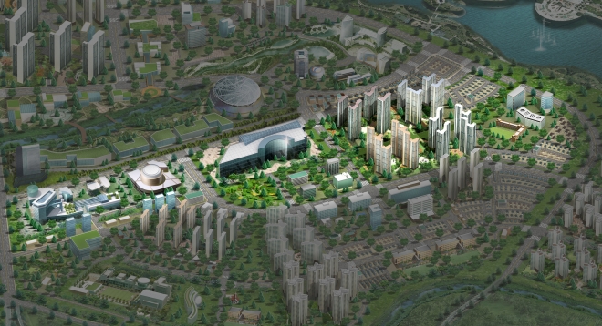 경기고양 방송영상밸리 조감도