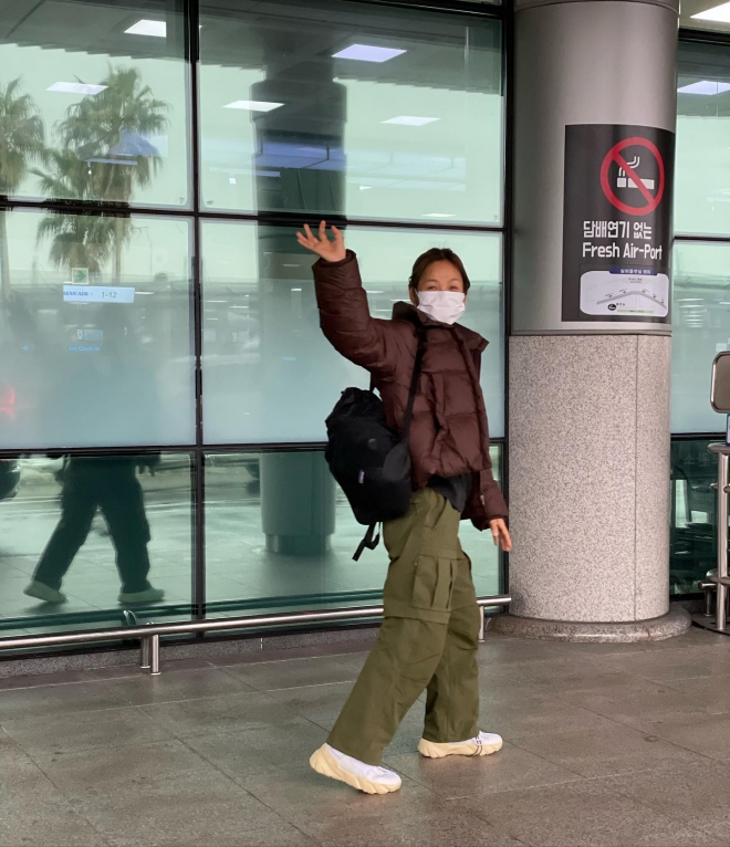 이상순, 아내 이효리 배웅