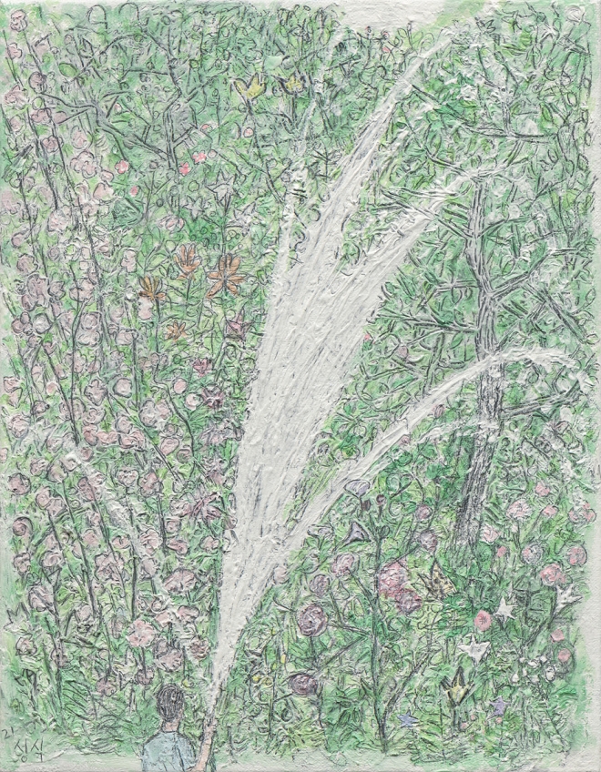 문성식 ‘정원과 나’. 국제갤러리 제공