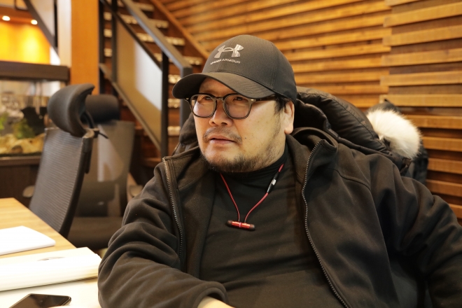 ‘명동 1950’을 연출한 조수연 감독