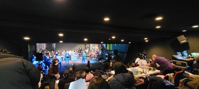 ‘명동 1950’ 녹화 현장 모습