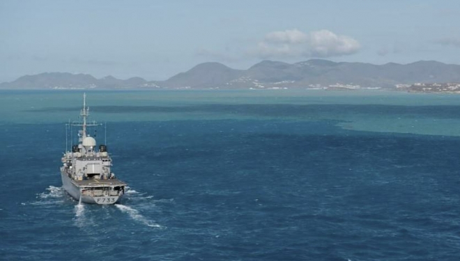 프랑스 해군 군함. 연합뉴스
