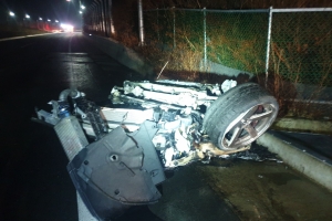 시속 252㎞ 스포츠카 줄지어 운전…일행 2명 사고로 사망