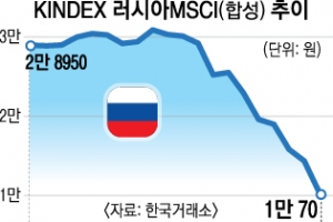 러 공포에 베팅했는데 결국 ‘휴지’… 700억 묶인 개미들 패닉