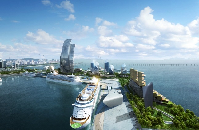 골든하버 조감도(인천항만공사 제공)