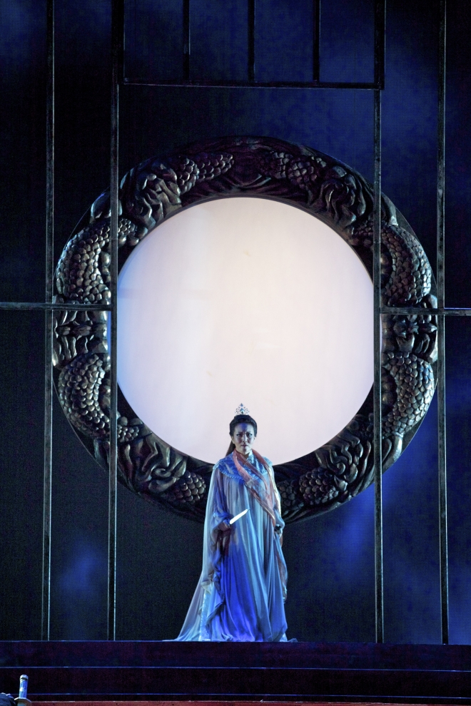 2012년 공연했던 오페라 ‘왕자, 호동’의 한 장면. 당시에는 일부 장면만 선보였지만, 올해는 초연 이후 60년 만에 전막을 공연한다.  　국립오페라단 제공