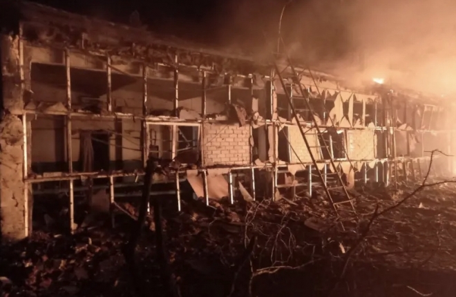러시아의 폭격으로 폐허가 된 우크라이나 제2도시 하르키우. 로이터 연합뉴스