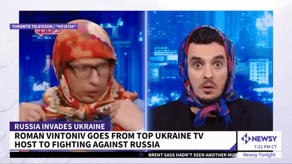 빈토니브는 미국 매체와의 인터뷰를 통해 전쟁이 끝나면 사람들을 다시 웃기고 싶다면서도 우크라이나가 예전과 똑같지 않을 것이라고 말했다.