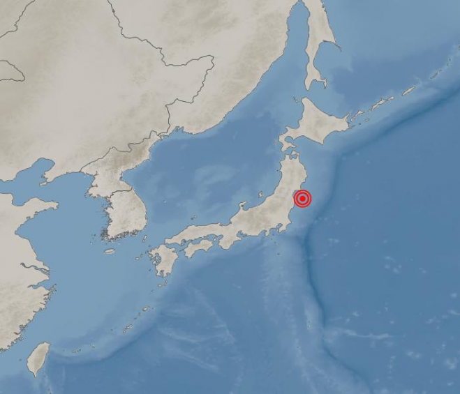 후쿠시마 앞바다 규모 7.3 지진