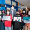 학생 270명에 탭 12개뿐? 삼성전자, 디지털 환경 열악한 학교에 해결사로