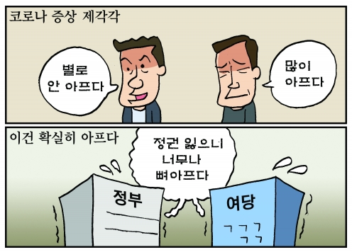 [만평] 조기영 세상터치 2022년 3월 28일