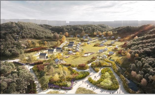 중앙공원 캠핑장(조감도)