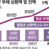 빚투·영끌로 늘어난 빚… 가구당 1억 164만원, 월급의 20배 수준