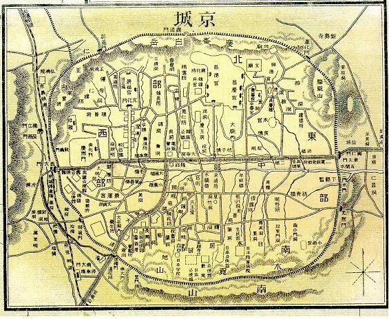 베델이 세상을 뜨기 한 해 전인 1908년 제작된 서울(경성) 지도. 일본 출판업자 현공염이 만든 ‘대한제국지도’의 우측 하단에 들어가 있다.