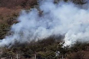 안산 구봉도 북망산서 불…헬기 4대 투입 진화
