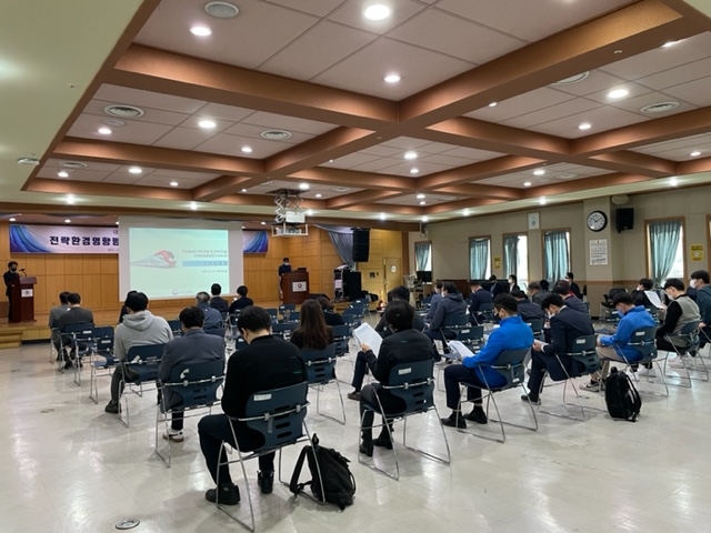 지난 7일 오정어울마당에서 열린 대장홍대선 전략환경영향평가 주민설명회 개최 모습. 부천시 제공 