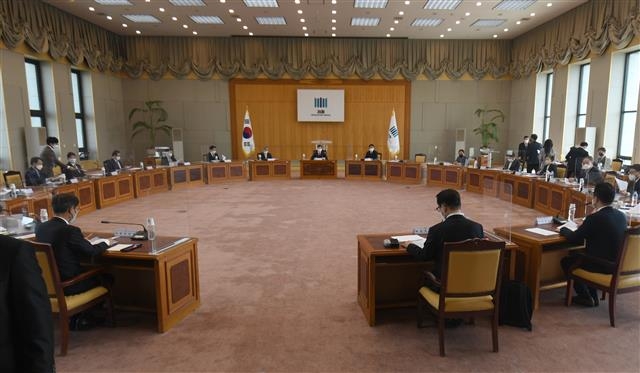김오수 검찰총장 주재 ‘전국 검사장 회의’