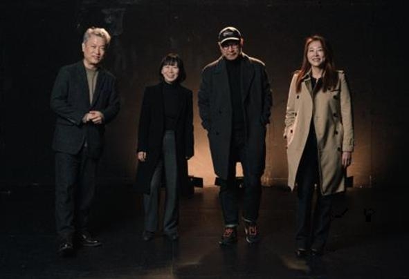 (왼쪽부터) 권호성, 류주연, 이대웅, 이은준 공식선정작 연출가.