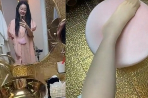 ‘진화♥’ 함소원, 으리으리한 금빛 화장실 공개