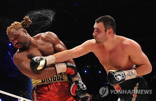 WBC 헤비급 챔피언 시절 비탈리 클리츠코. 연합뉴스