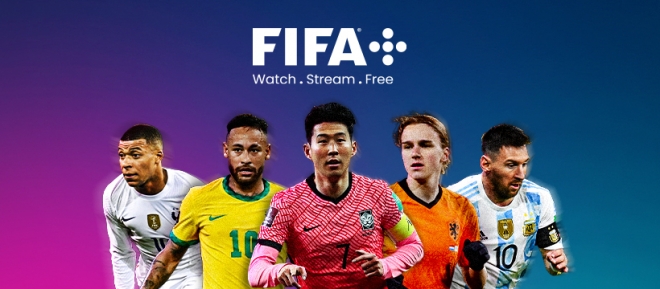 FIFA+ 홍보 사진. FIFA 페이스북 캡처