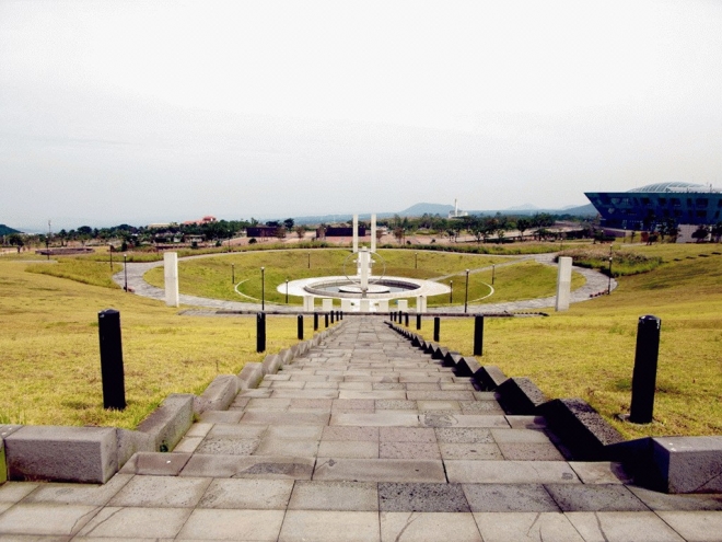 4.3평화공원 위령탑 전경. 제주도청 제공