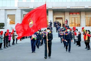 [포토] 험지로 탄원진출하는 북한 청년들