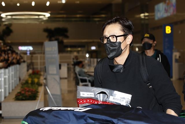 이병헌, 美 일정 마치고 입국