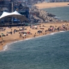 [포토] ‘붐비는 시원한 해변’ 사회적 거리두기 해제 후 휴일