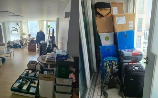 가수 박군(36)과 결혼한 방송인 한영(44)이 신혼집을 공개해 눈길을 끈다. SNS 캡처   