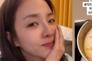 ‘소식좌’ 산다라박, 기내식 논란 해명 “그 정도는 아냐”