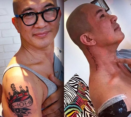 대만 타투샵 SNS.