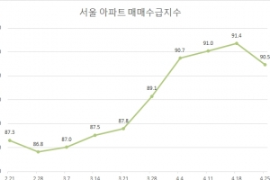 ‘부동산 갈지자’ 행보에 서울 아파트 매수심리 ‘일단멈춤’