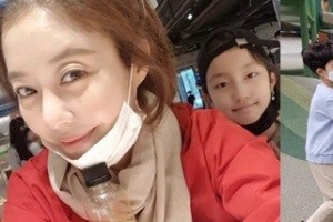 이지현 아들 많이 달라졌네…“누나와 함께 주말 나들이” [EN스타]