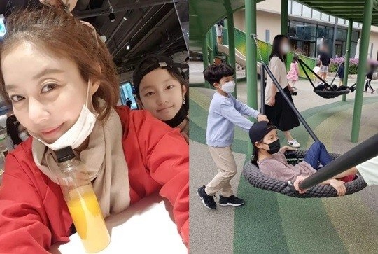 이지현 아들. 사진=인스타그램