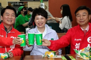 안철수·김은혜·신상진, 성남서 첫 ‘원팀 행보‘