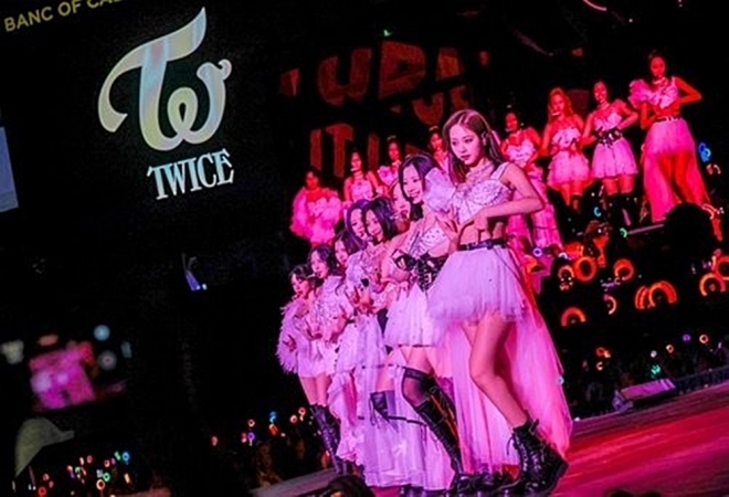 여성 그룹 트와이스. JYP엔터테인먼트