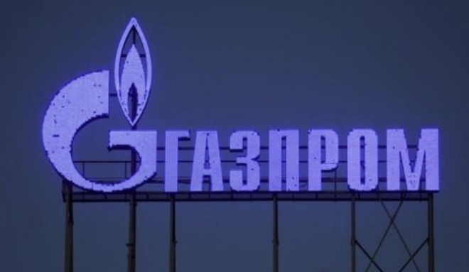 러시아 국영 가스 회사 가스프롬 간판. 로이터 연합뉴스 자료사진