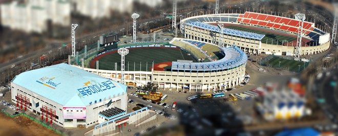 서울 목동종합운동장 모습