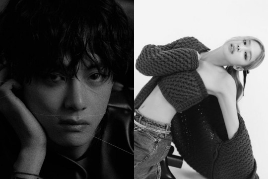 사진= 뷔, 제니 인스타그램