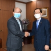 조승환 해수장관, IMO 총장 면담...해운안전·탄소중립 논의
