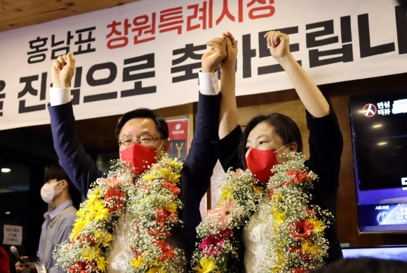 홍남표 창원시장 당선자. 연합뉴스.