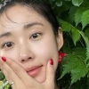 안면마비 최희, 비뚤어진 얼굴 손으로 잡아