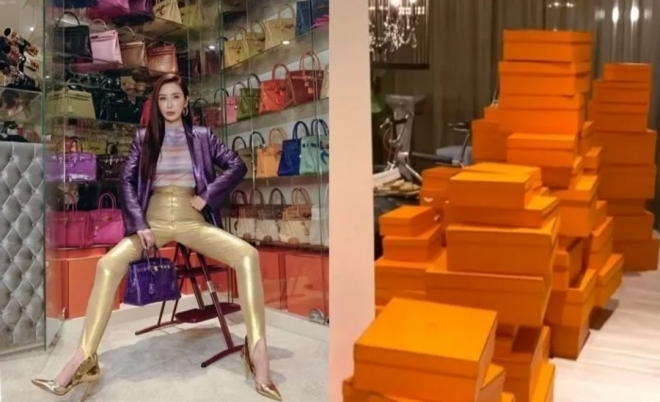 재벌 남편과 이혼 후 위자료로 매달 4억원을 받는 여성이 있다. SNS 캡처