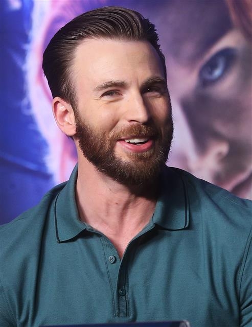 크리스 에번스 배우. 연합뉴스