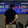 [서울포토] 코스피 2500선 붕괴... 환율 1290원 돌파