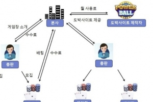 누적 베팅액 500억원대 불법 도박사이트 운영자 등 43명 적발