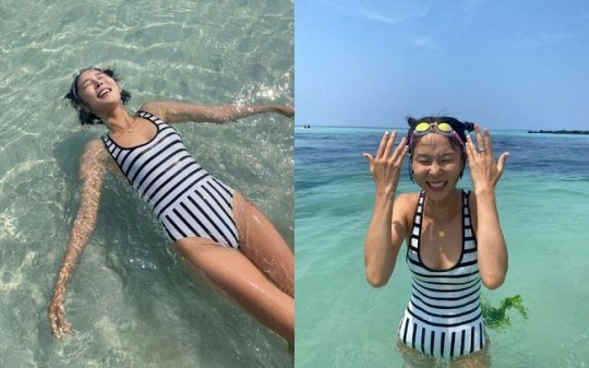 방송인 김나영이 제주도 한달살이를 만끽 중이다. SNS 캡처