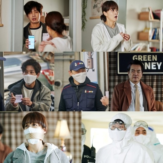 ‘1등 당첨금 찾아가세요’ 김도윤, 류현경이 바이러스와 함께 찾아온 ‘행운 사수기’로 웃음 복권을 긁는다. tvN