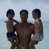 연인 김나영 아이들 두 팔에 번쩍…마이큐, 자상한 아빠 같네